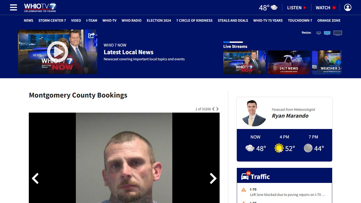 Montgomery County Inmates – WHIO TV 7 and WHIO Radio